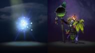 Witch Doctor and Io in Dota 2 (Image via Valve)